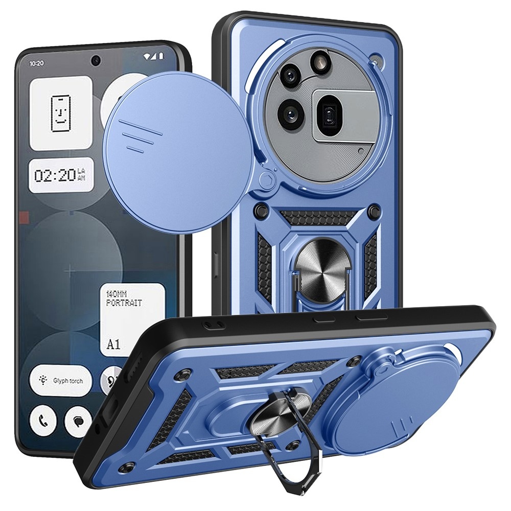 Slide odolný kryt pre Nothing Phone (3a) Pro - modrý