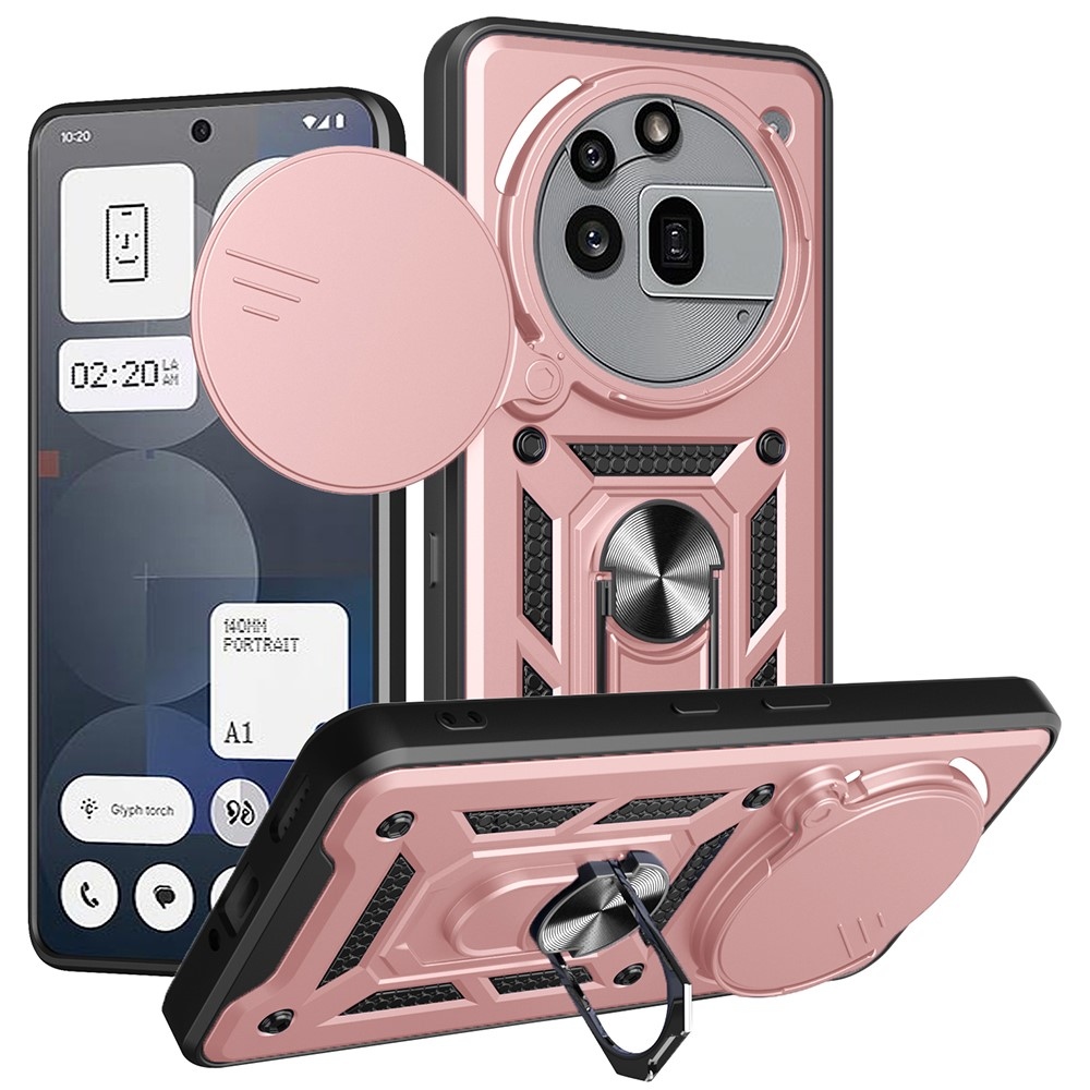 Slide odolný kryt na Nothing Phone (3a) Pro - ružovozlatý