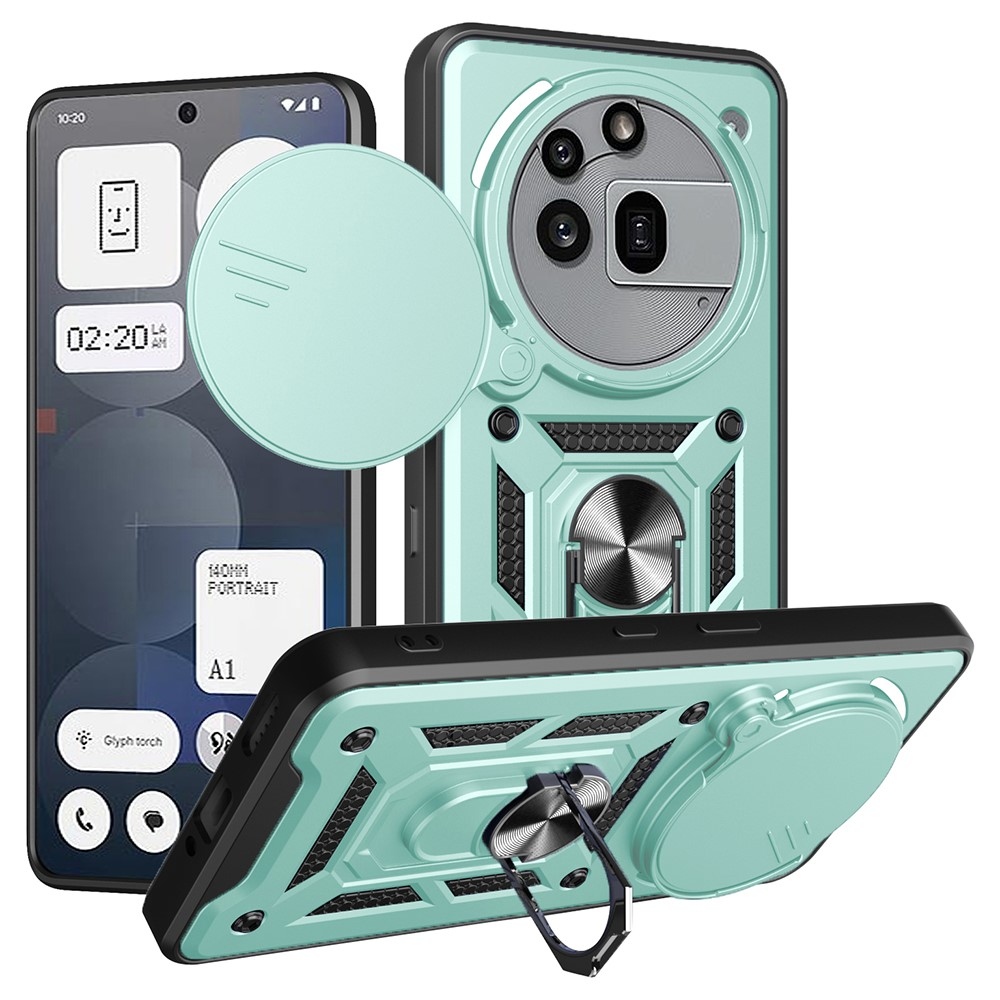 Slide odolný kryt na Nothing Phone (3a) Pro - zelený