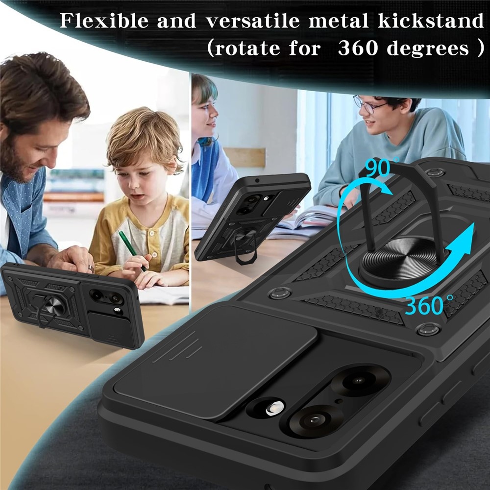 Slide odolný kryt na OnePlus Nord CE5 5G - čierny