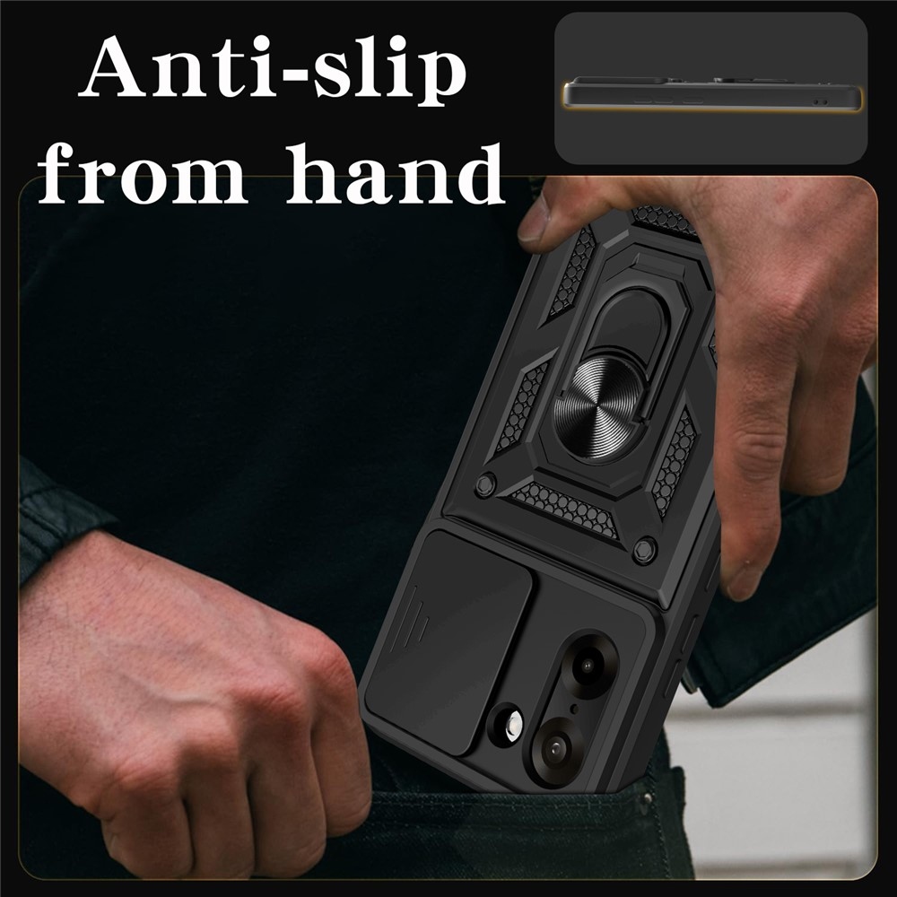 Slide odolný kryt na OnePlus Nord CE5 5G - čierny