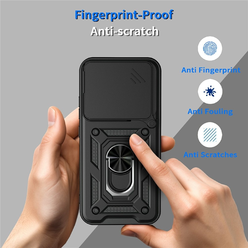 Slide odolný kryt na Realme 16 Pro + 5G - čierne