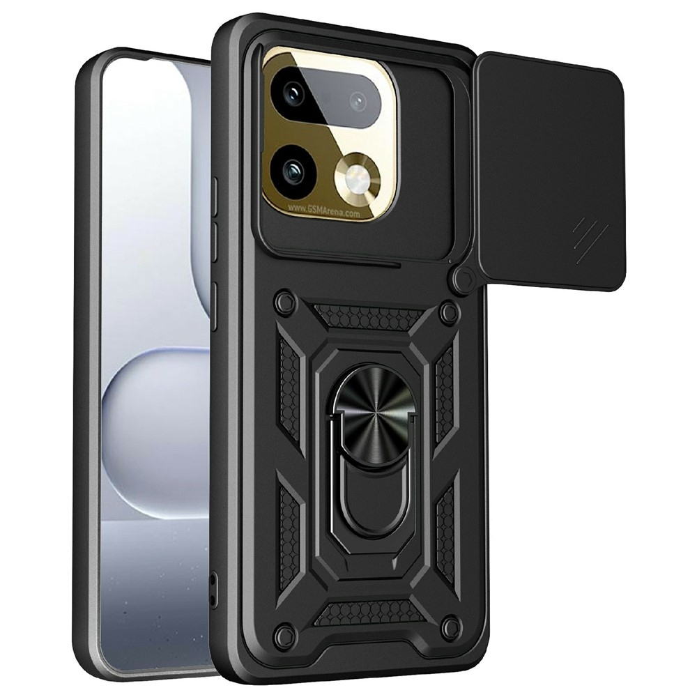 Slide odolný kryt na Realme 16 Pro + 5G - čierne
