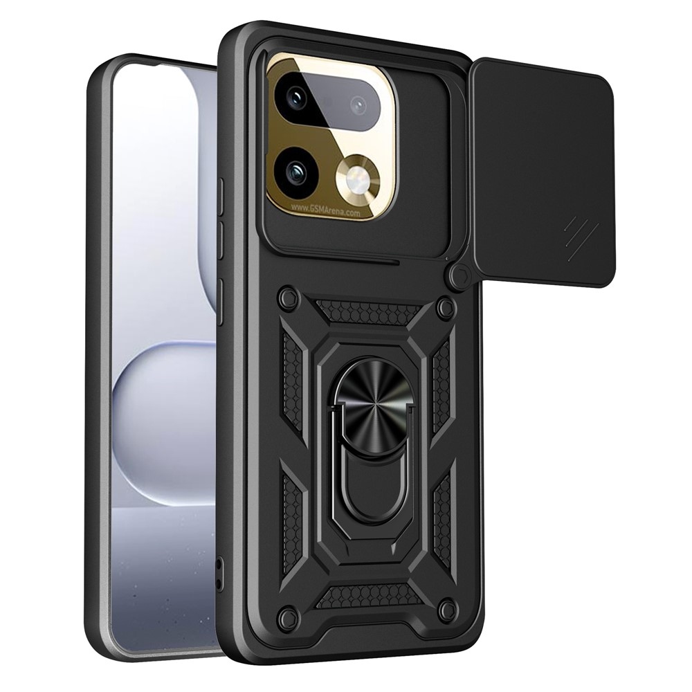 Slide odolný kryt na Realme 16 Pro 5G - čierny