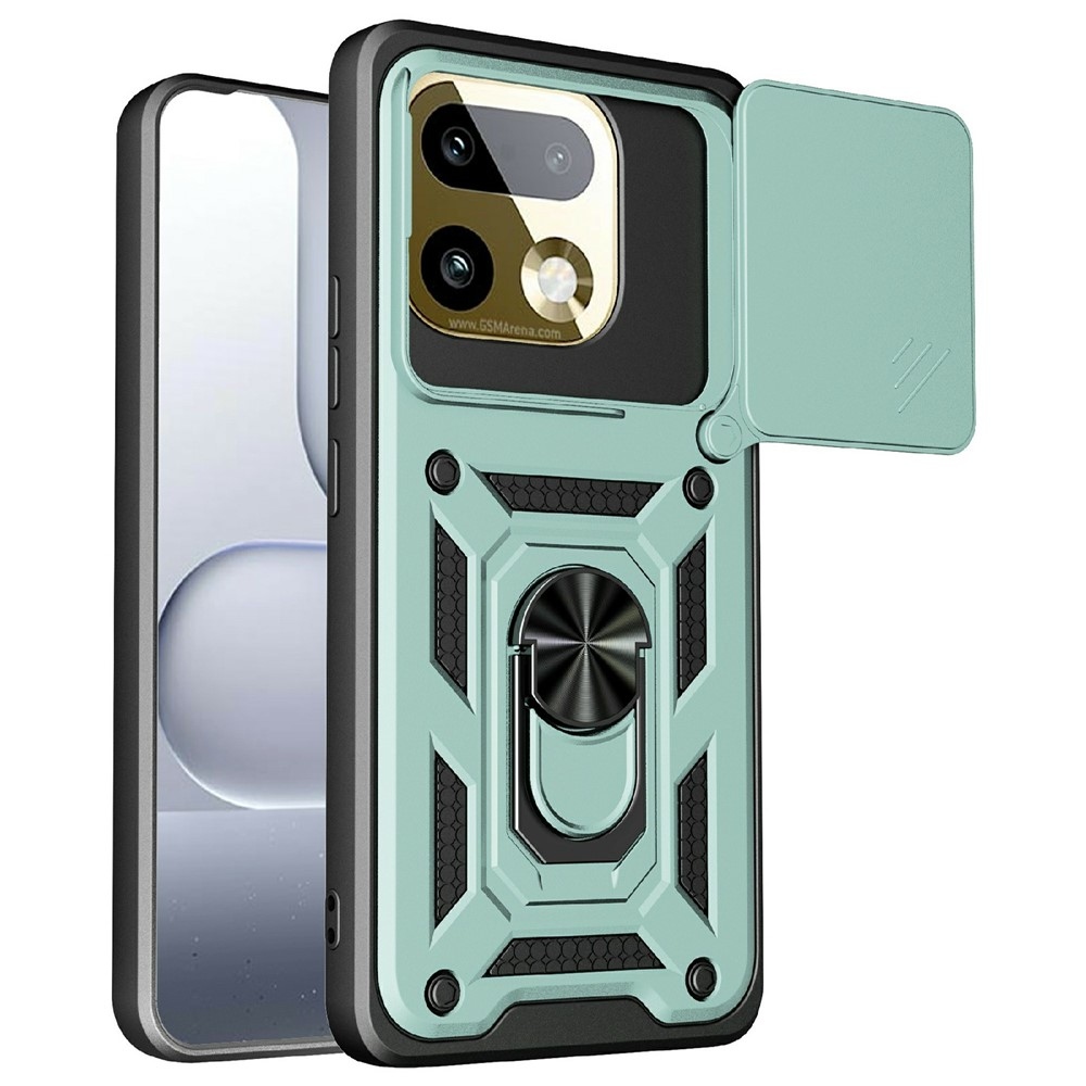 Slide odolný kryt na Realme 16 Pro + 5G - zelené