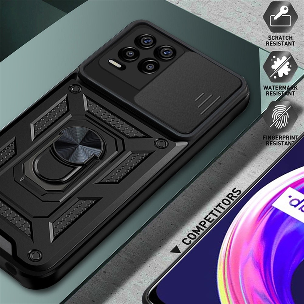 Slide odolný kryt na Realme 8/8 Pro - čierny