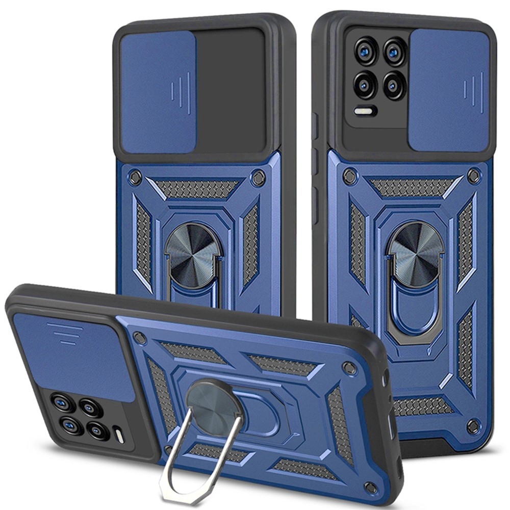 Slide odolný kryt na Realme 8/8 Pro - modrý