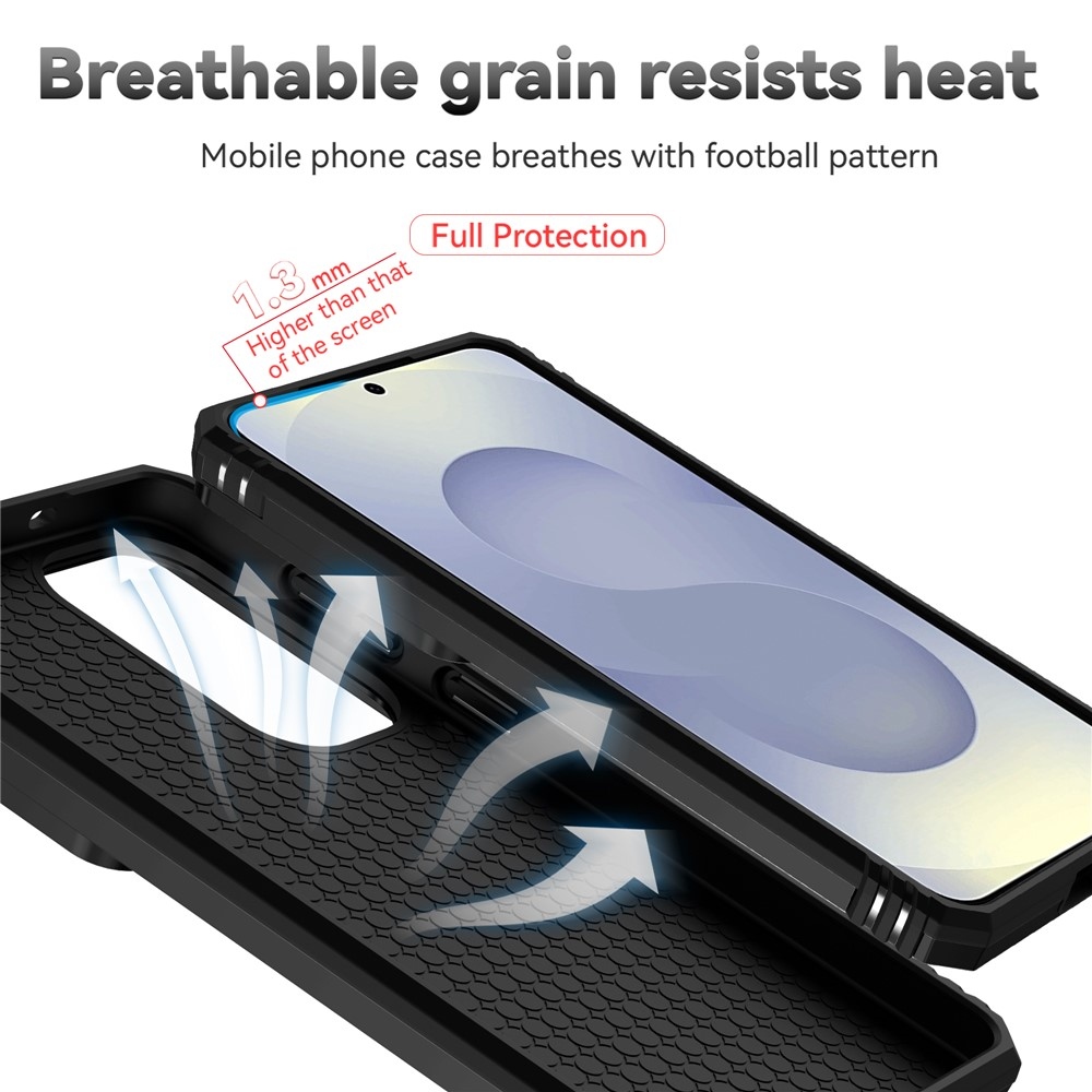 Slide odolný kryt na Samsung Galaxy S26+ - čierny