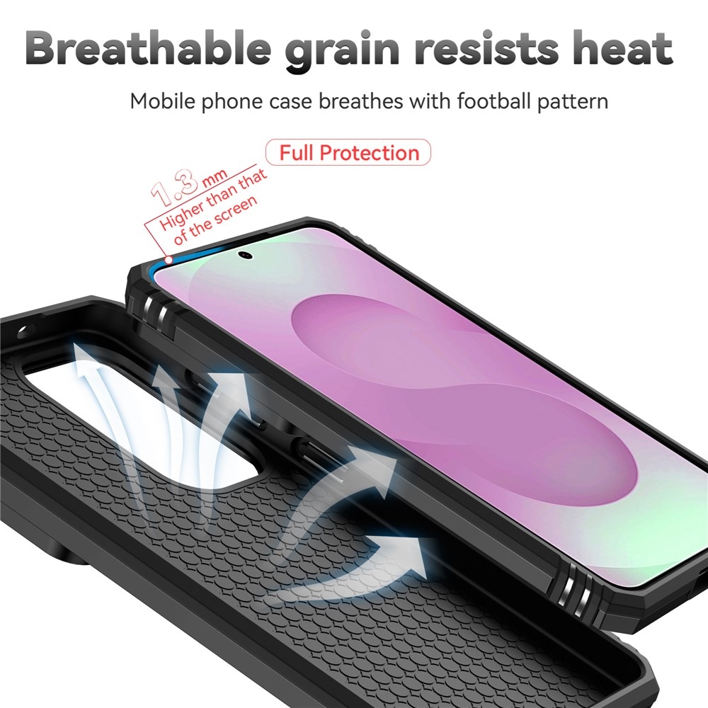 Slide odolný kryt na Samsung Galaxy S26 - čierny