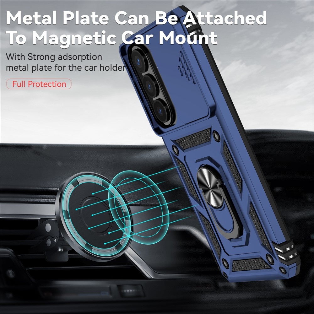 Slide odolný kryt na Samsung Galaxy S26+ - modrý