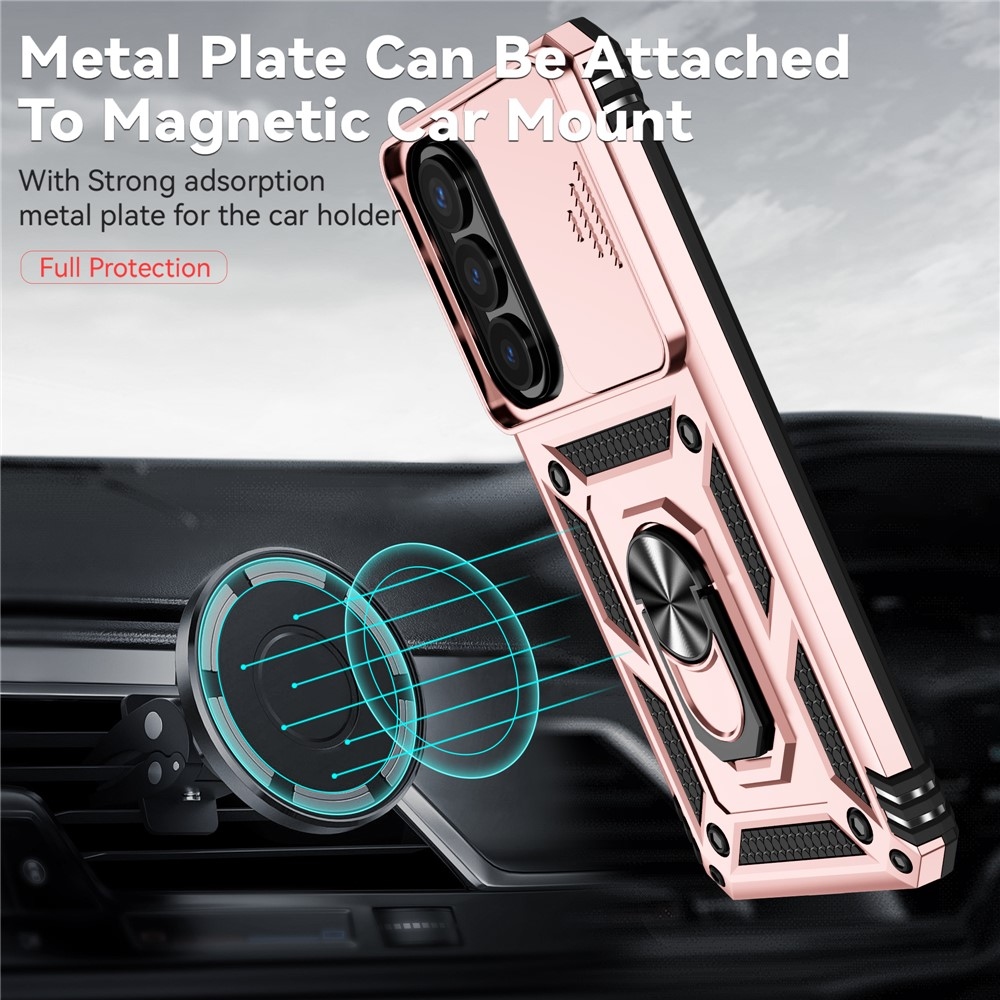 Slide odolný kryt na Samsung Galaxy S26+ - ružovozlatý