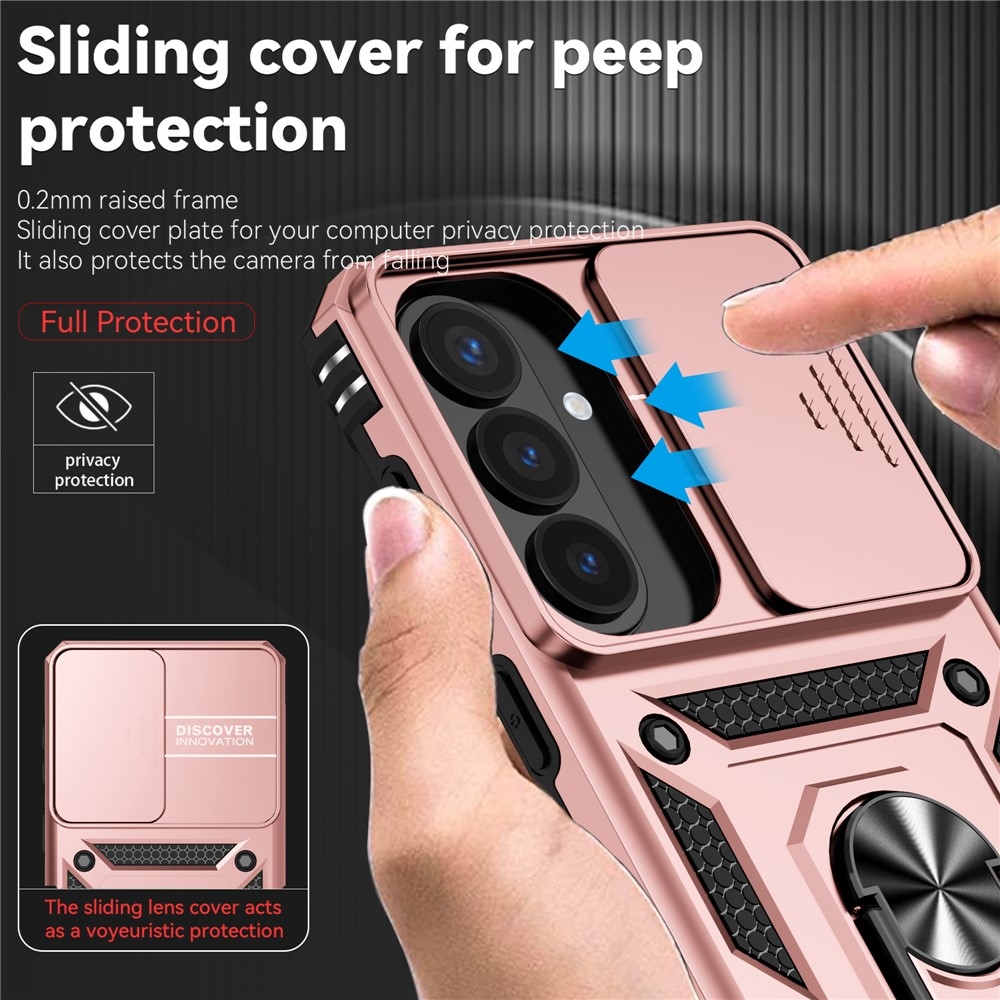 Slide odolný kryt na Samsung Galaxy S26+ - ružovozlatý