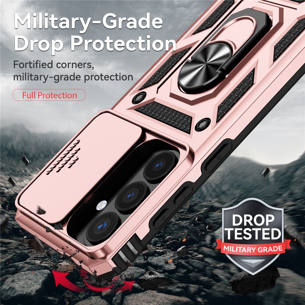 Slide odolný kryt na Samsung Galaxy S26 - ružovozlatý