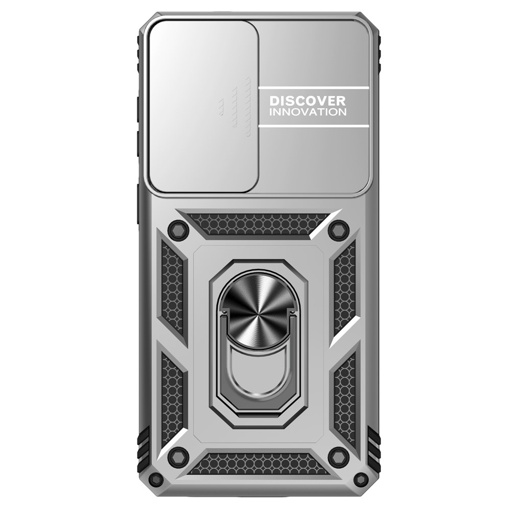Slide odolný kryt na Samsung Galaxy S26+ - strieborný