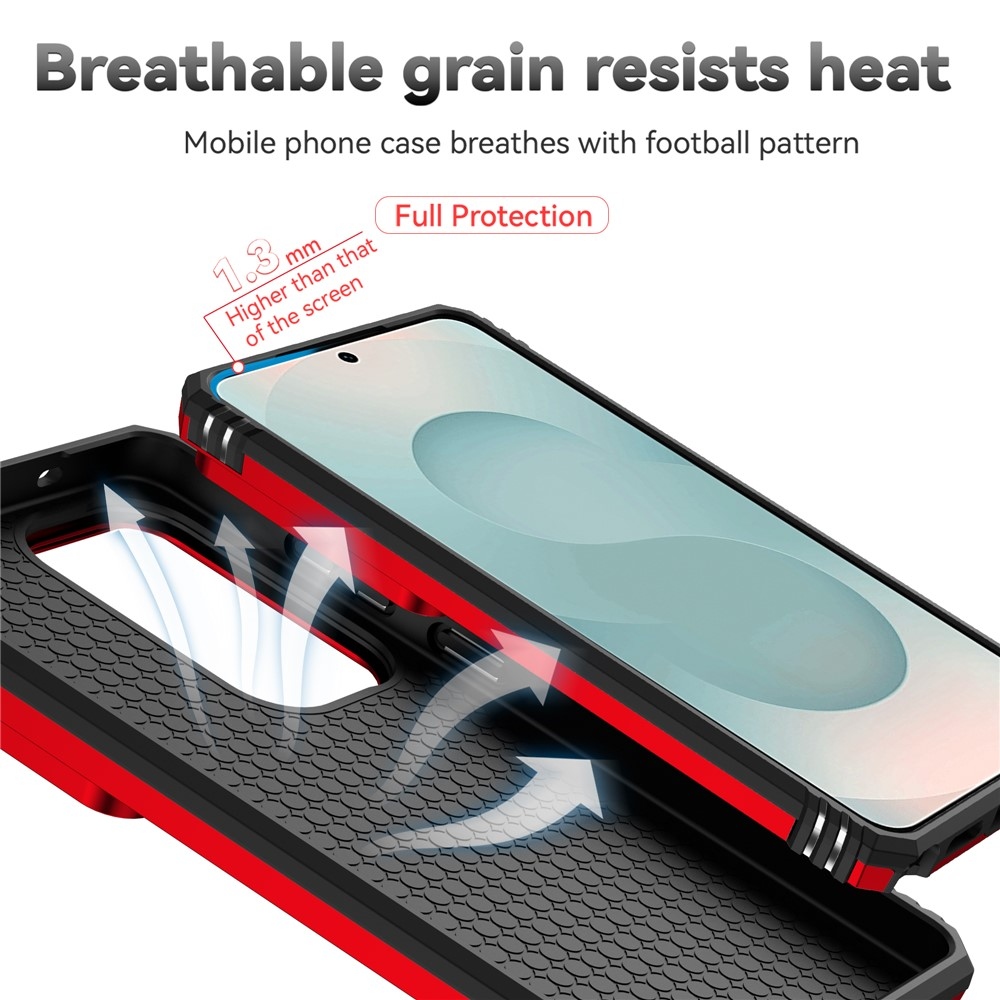 Slide odolný kryt na Samsung Galaxy S26 Ultra - červený