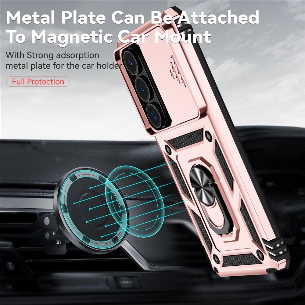 Slide odolný kryt na Samsung Galaxy S26 Ultra - ružovozlatý