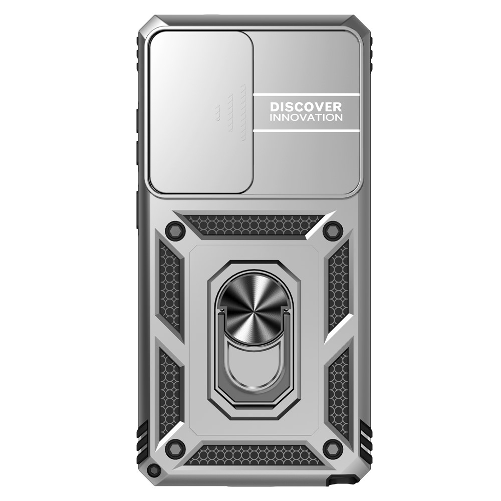 Slide odolný kryt na Samsung Galaxy S26 Ultra - strieborný