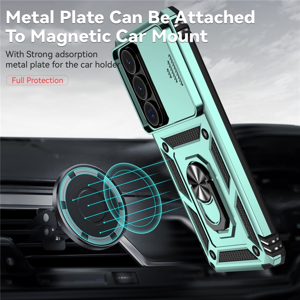 Slide odolný kryt na Samsung Galaxy S26 Ultra - zelený