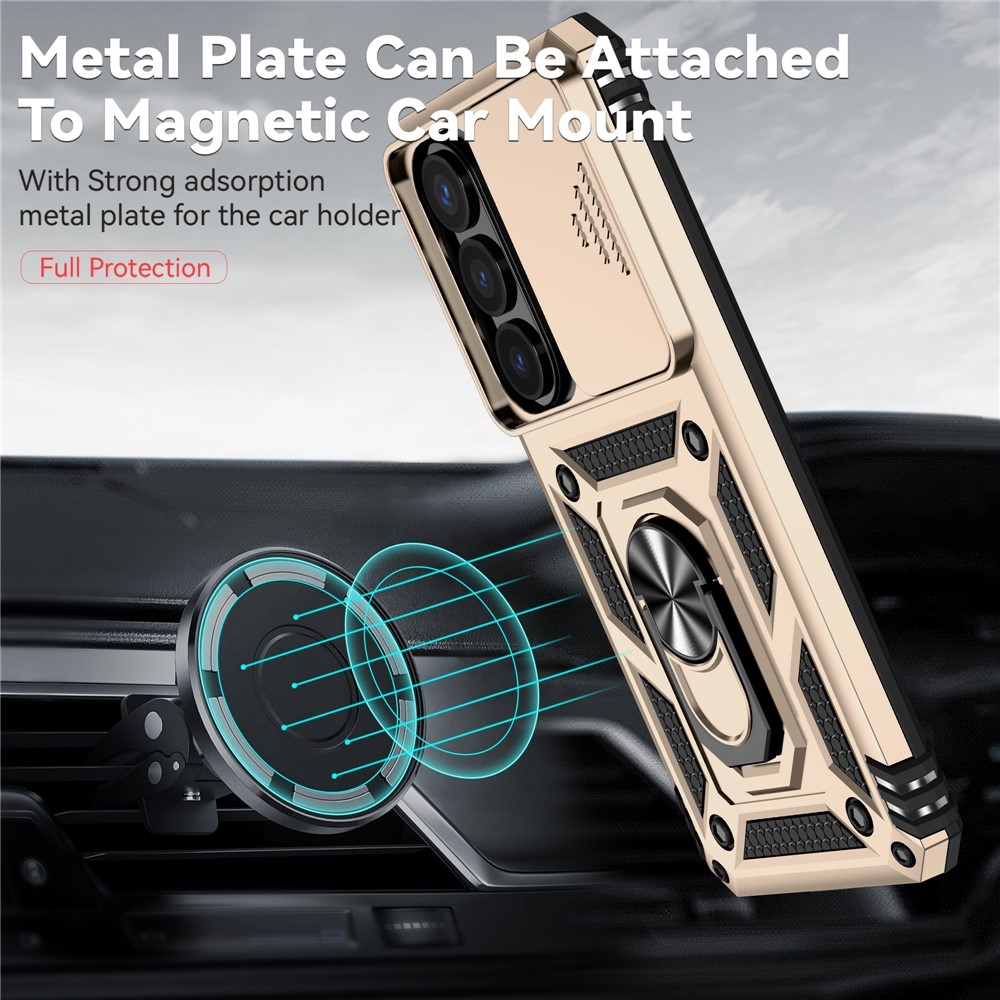 Slide odolný kryt na Samsung Galaxy S26 - zlatý