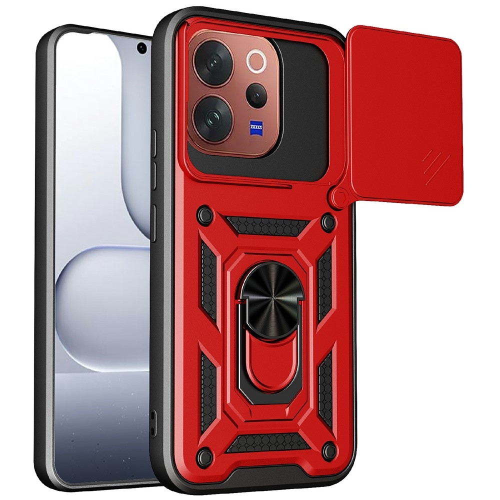 Slide odolný kryt na Vivo V70 5G - červený