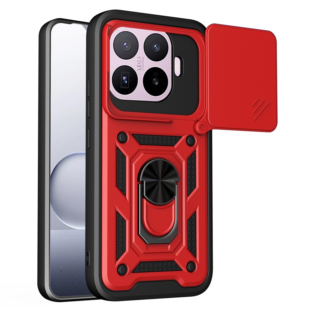 Slide odolný kryt na Xiaomi 17T Pro - červený