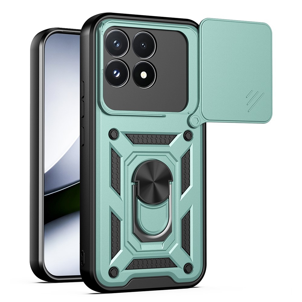 Slide odolný kryt na Xiaomi Poco F9 Pro 5G - zelený