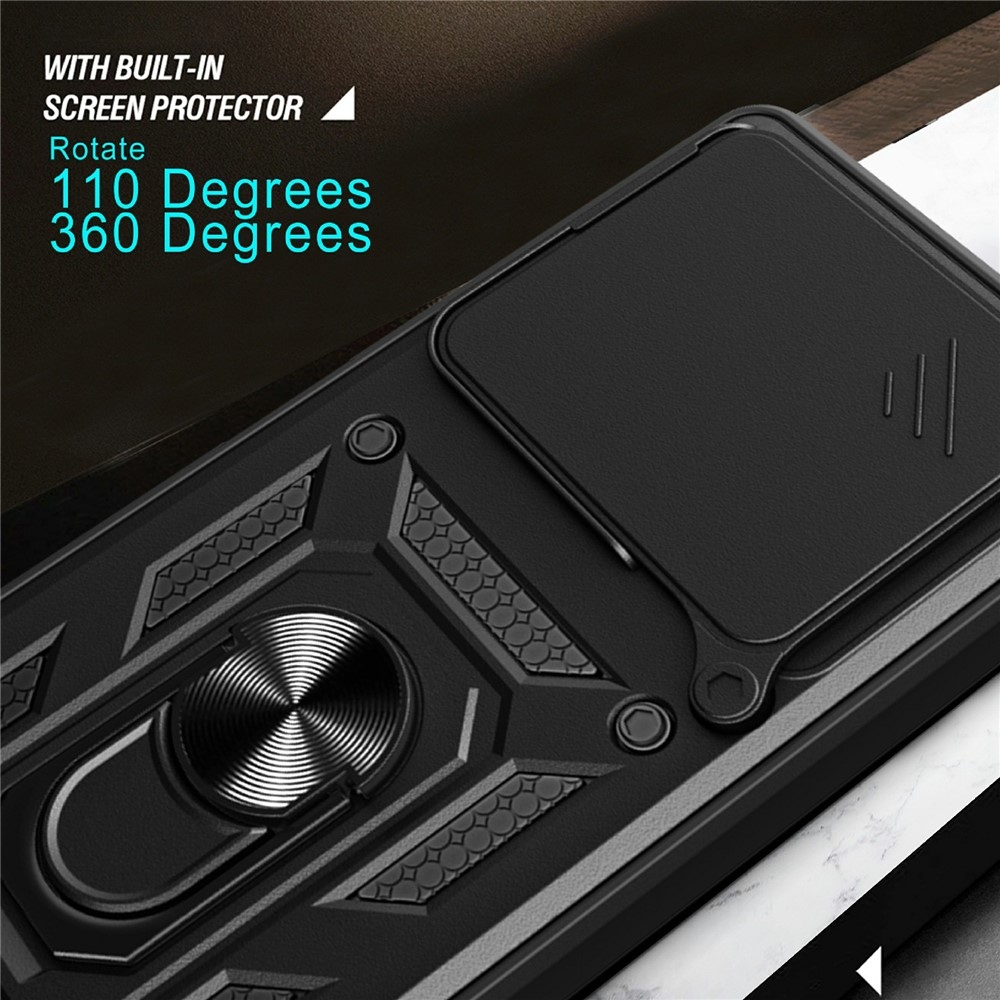 Slide odolný kryt na Xiaomi Poco M8 5G/Redmi Note 15 5G - čierny