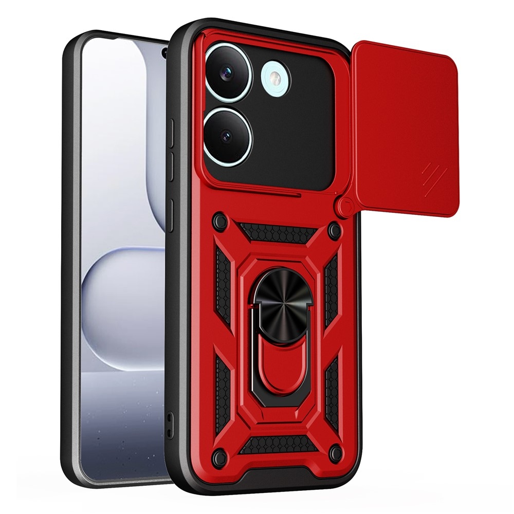 Slide odolný kryt na Xiaomi Poco X8 Pro 5G - červený