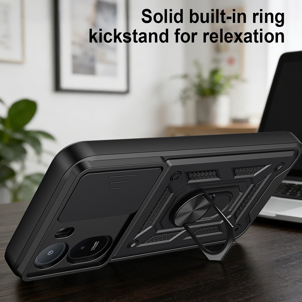 Slide odolný kryt na Xiaomi Redmi A7 Pro - čierny