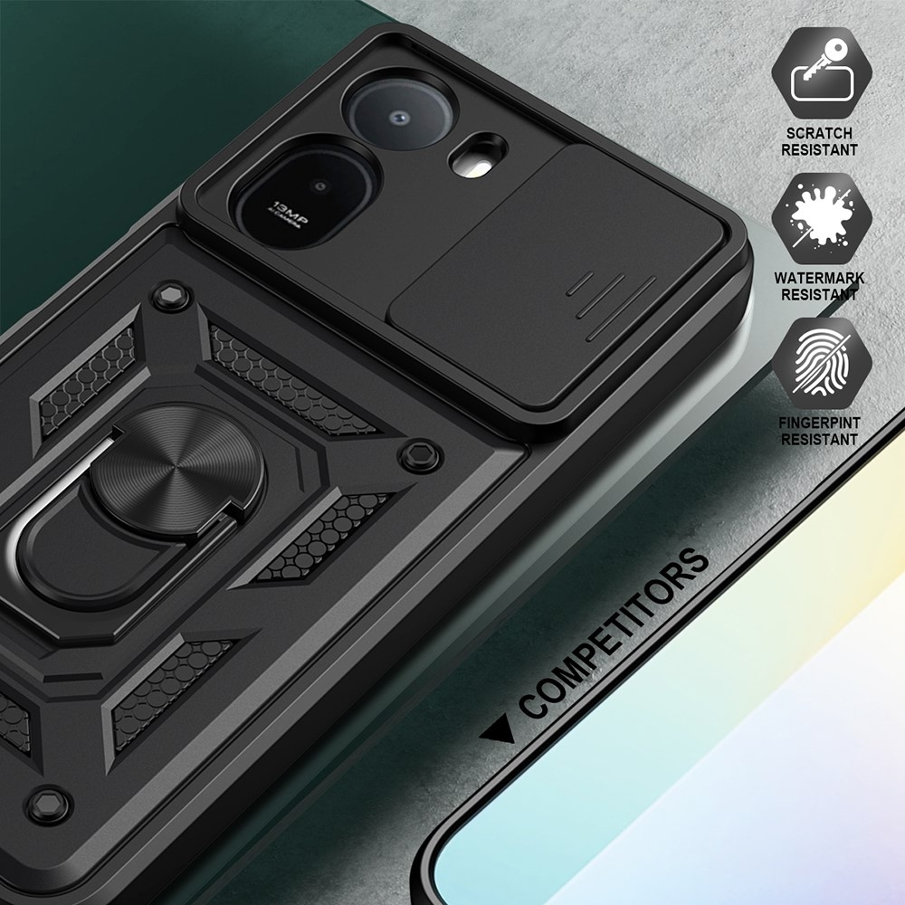 Slide odolný kryt na Xiaomi Redmi A7 Pro - čierny