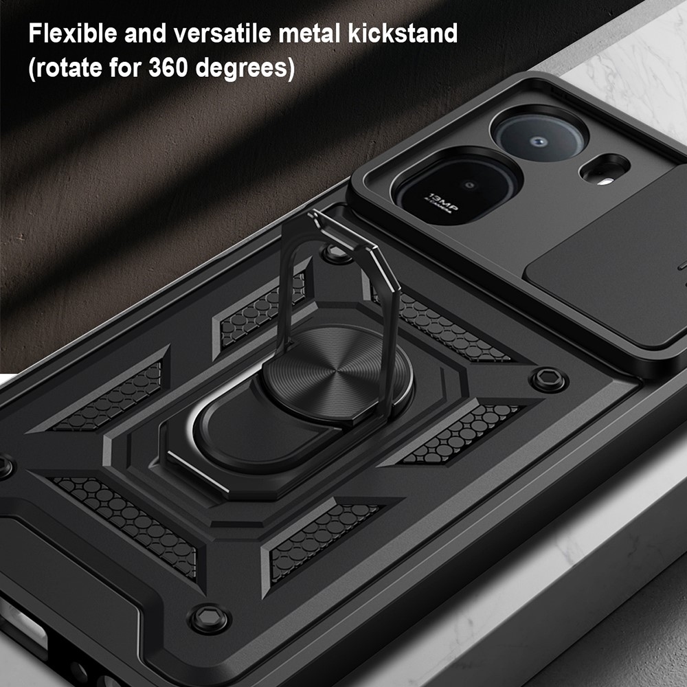 Slide odolný kryt na Xiaomi Redmi A7 Pro - čierny