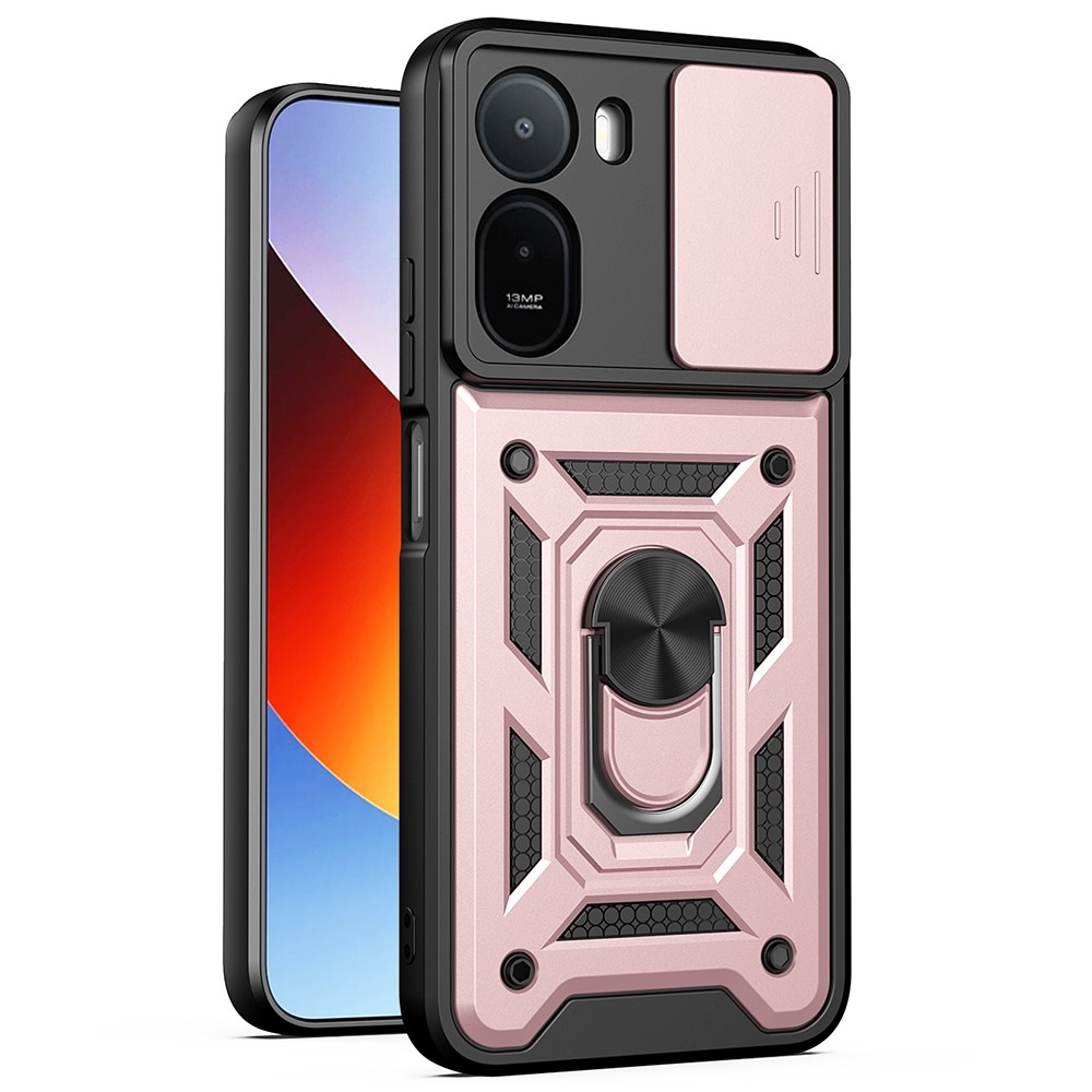 Slide odolný kryt na Xiaomi Redmi A7 Pro - ružovozlatý
