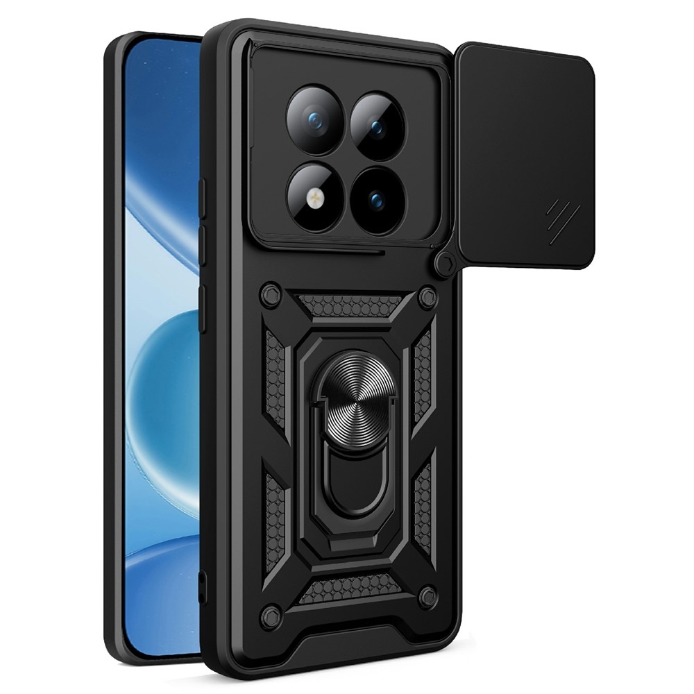 Slide odolný kryt na Xiaomi Redmi Note 15 Pro+ 5G - čierny