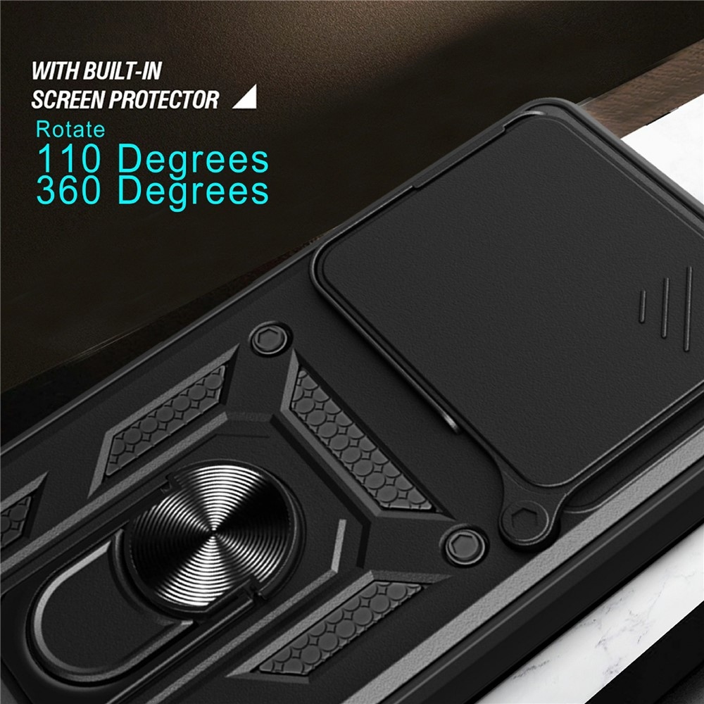 Slide odolný kryt na Xiaomi Redmi Note 15 Pro 5G - čierny