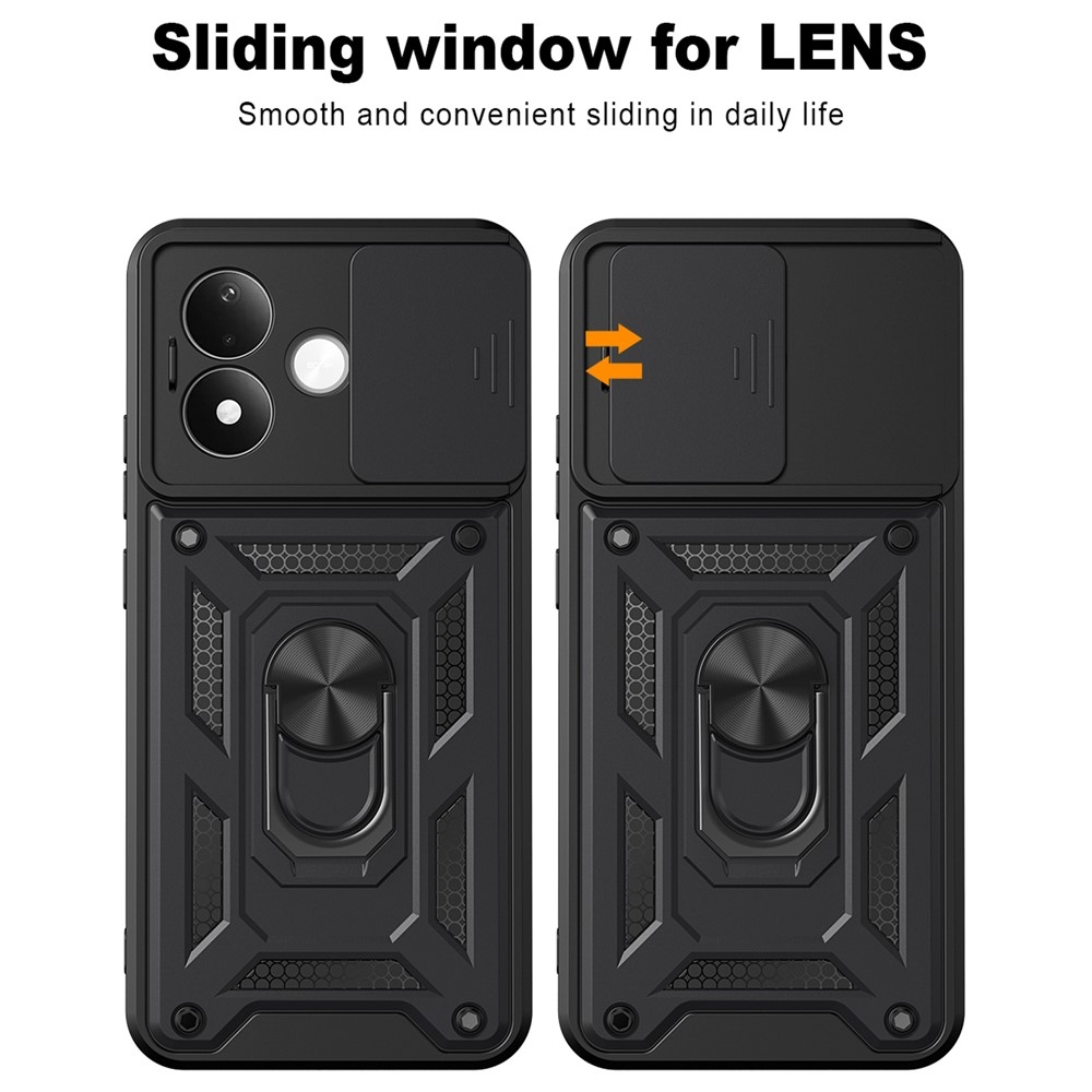 Slide odolný kryt na Xiaomi Redmi Note 17 Pro 5G - čierny