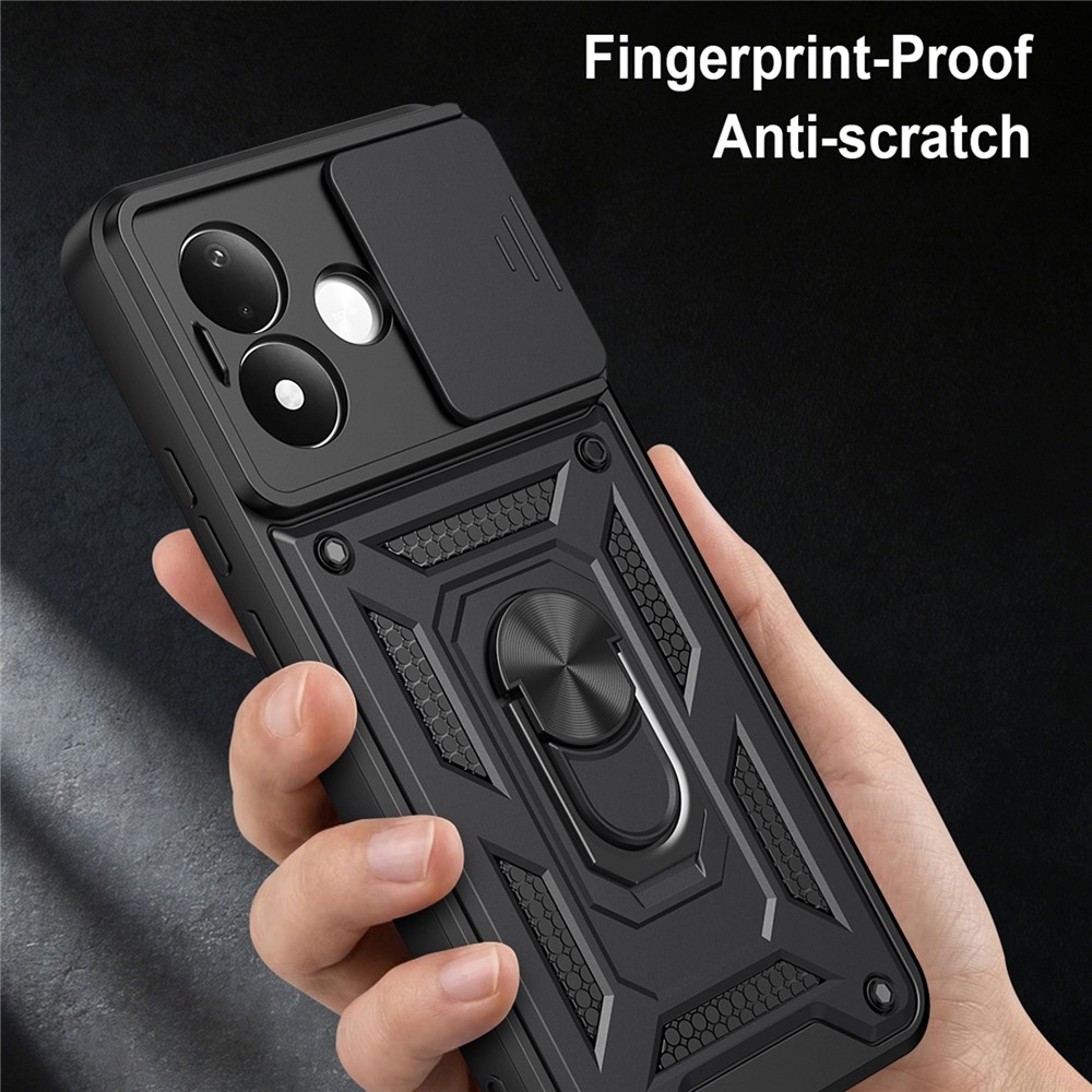 Slide odolný kryt na Xiaomi Redmi Note 17 Pro 5G - čierny