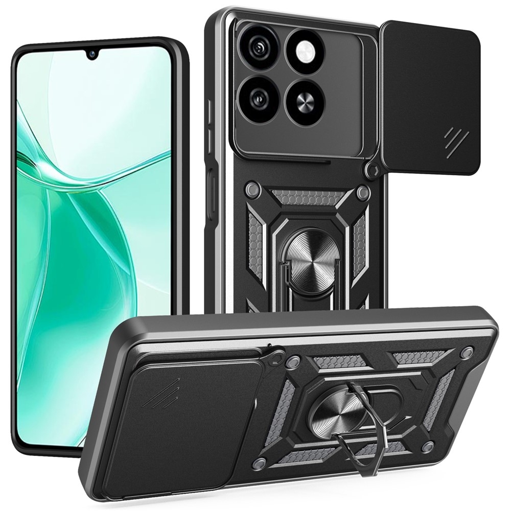 Slide odolný kryt na ZTE Blade A35 - čierny