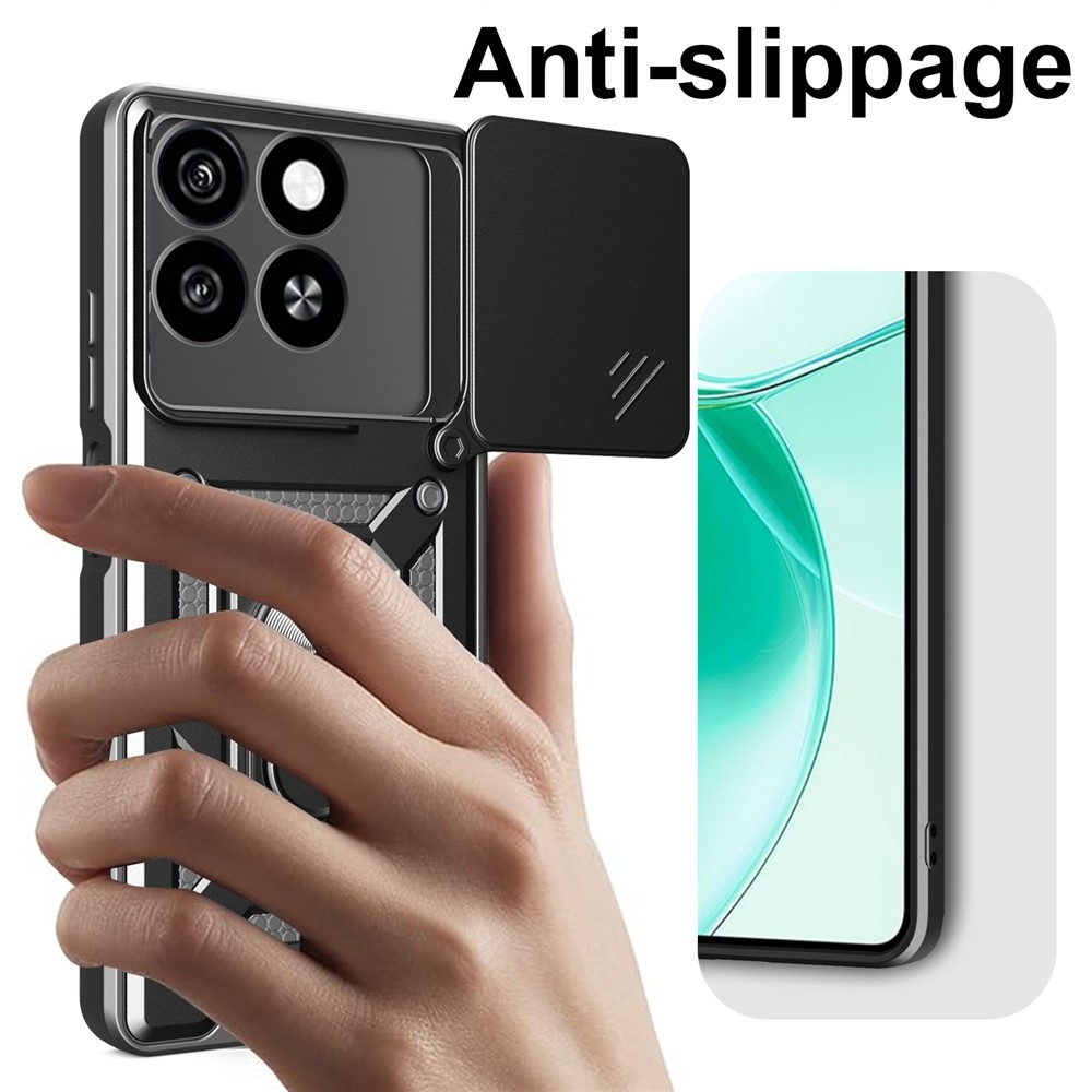Slide odolný kryt na ZTE Blade A35 - čierny