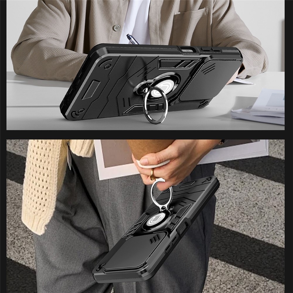 Slide odolný kryt na ZTE Blade A56 - čierny