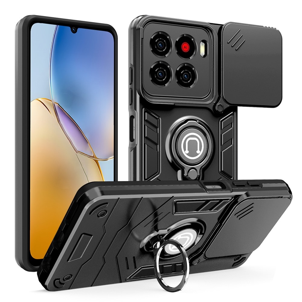 Slide odolný kryt na ZTE Blade A56 - čierny
