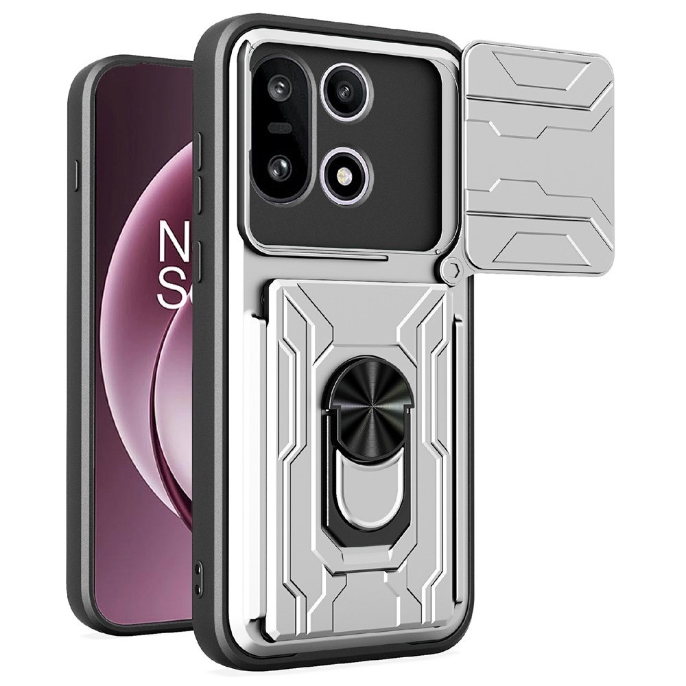 Slider odolný kryt na OnePlus 15 5G - biely