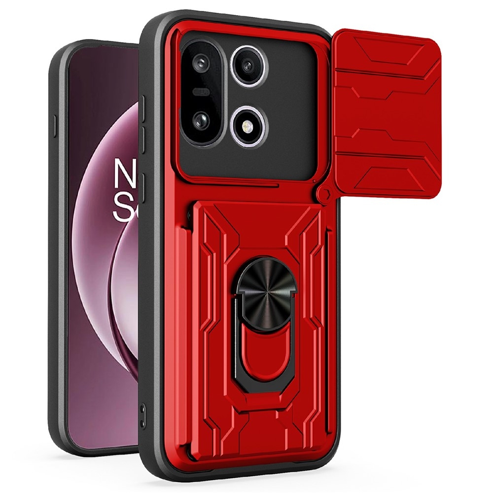 Slider odolný kryt na OnePlus 15 5G - červený
