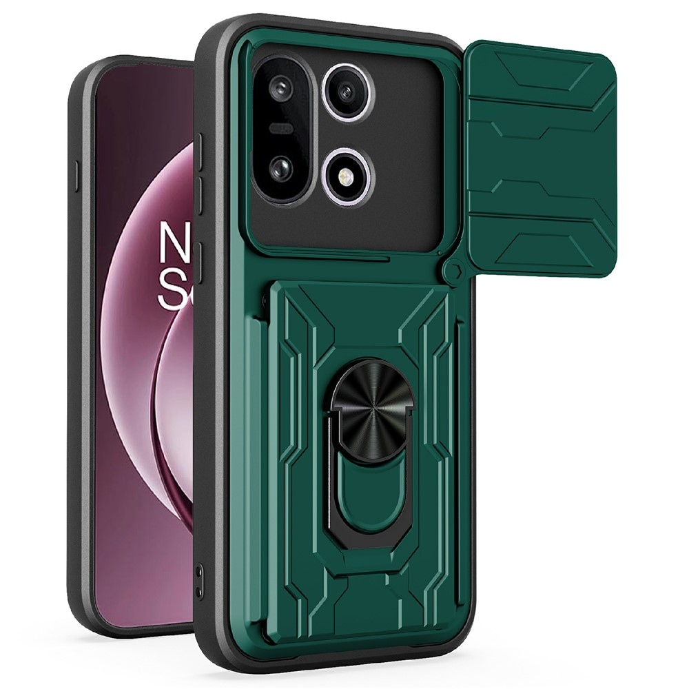 Slider odolný kryt na OnePlus 15 5G - zelený