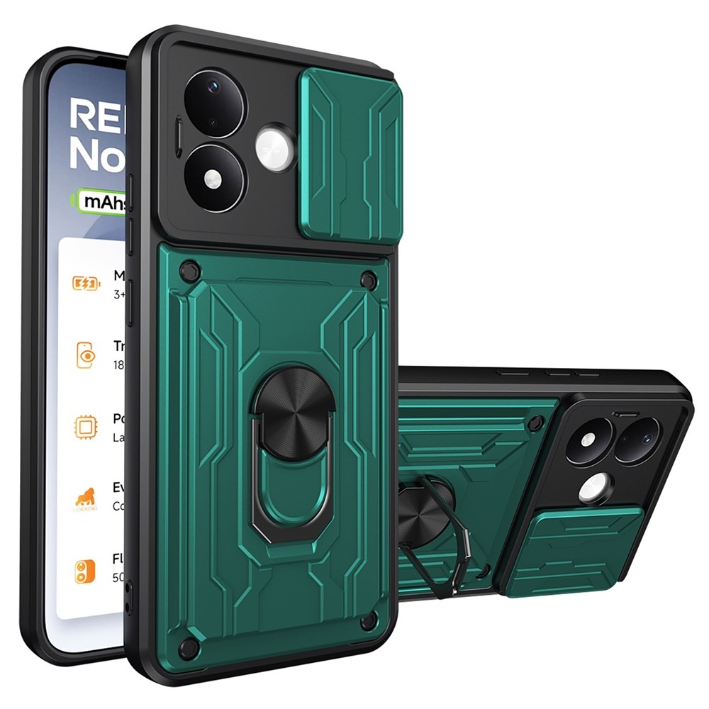 Slider odolný kryt na Xiaomi Redmi Note 17 Pro 5G - zelený