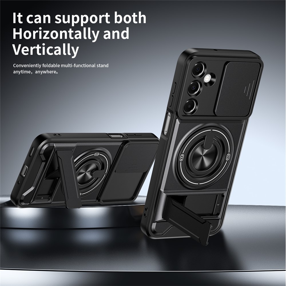 Sliders odolný kryt na Samsung Galaxy A37 5G - čierny