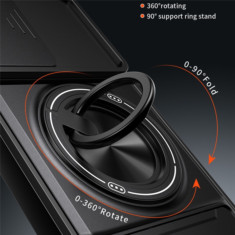 Sliders odolný kryt na Samsung Galaxy A37 5G - čierny