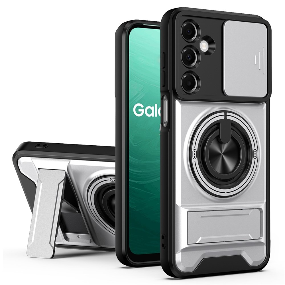 Sliders odolný kryt na Samsung Galaxy A37 5G - strieborný