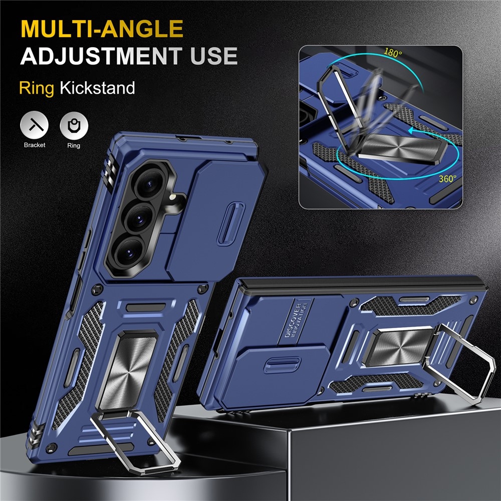 Slides odolný kryt na Samsung Galaxy Fold7 5G - modrý