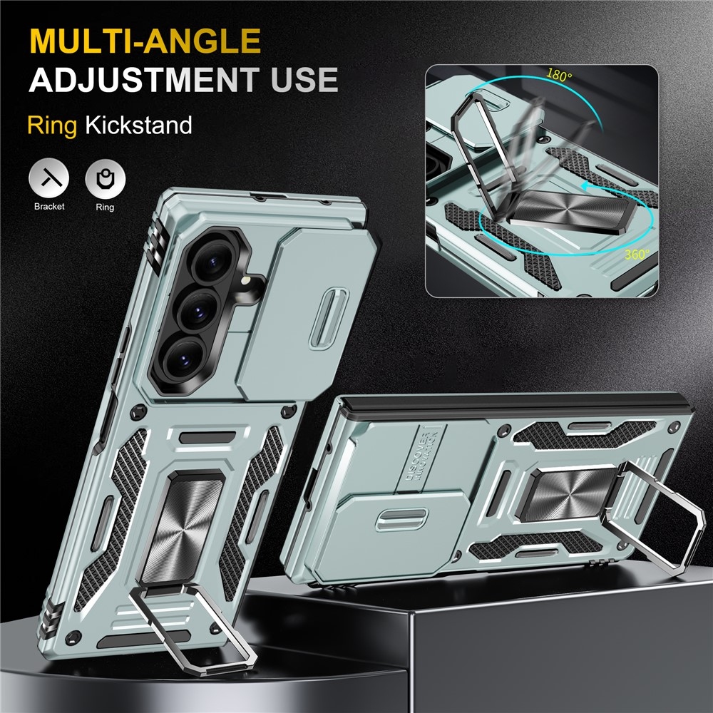 Slides odolný kryt na Samsung Galaxy Fold7 5G - zelený