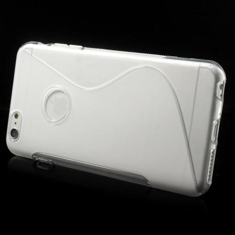 Sline gélový obal na iPhone 6s Plus a 6 Plus - transparentná